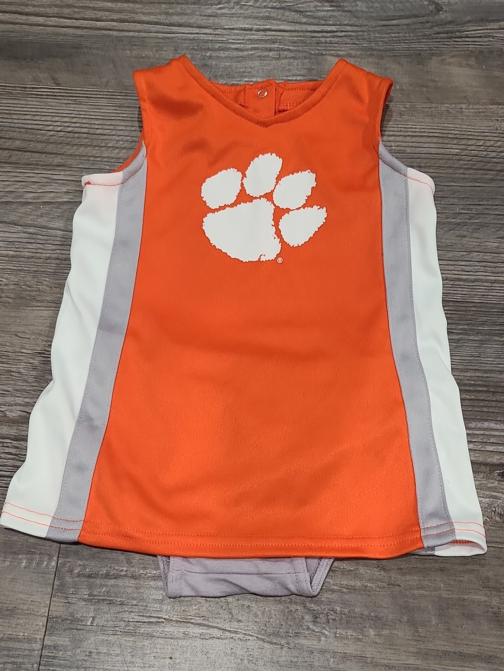 Clemson Cheer Dress With Bloomers Size 18 Months